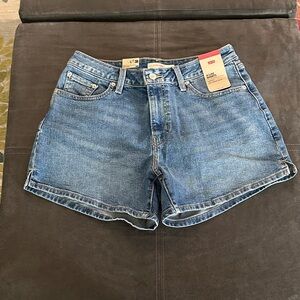 Levi's Women's Blue Jean Shorts